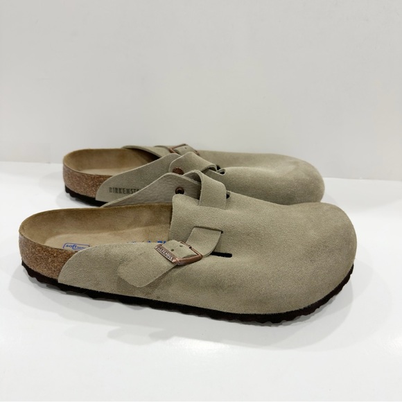 Birkenstock softbed Boston Mules Men’s Sandals - Picture 3 of 10